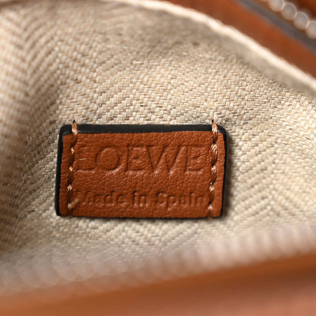Calfskin Mini Puzzle Edge Bag Tan