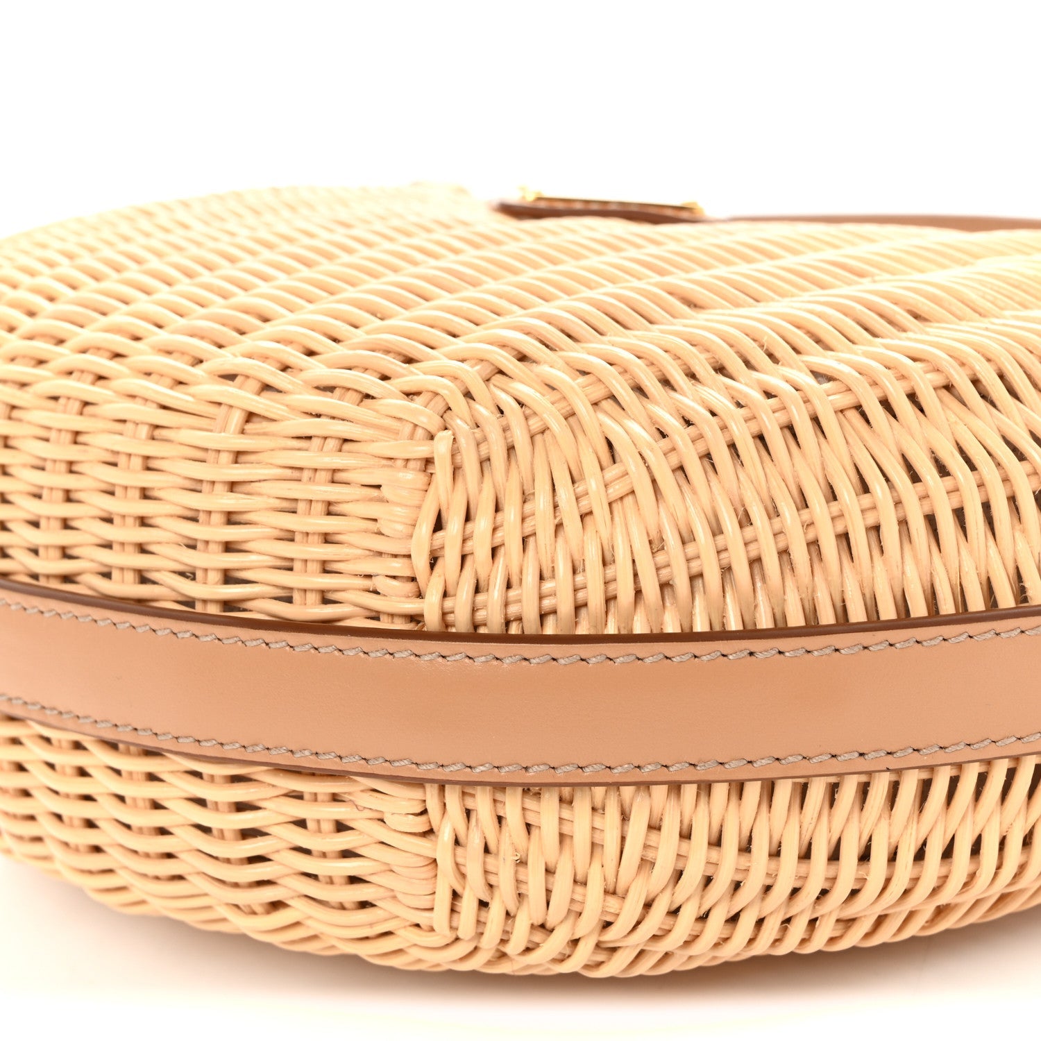 Wicker Arque Shoulder Bag Natural