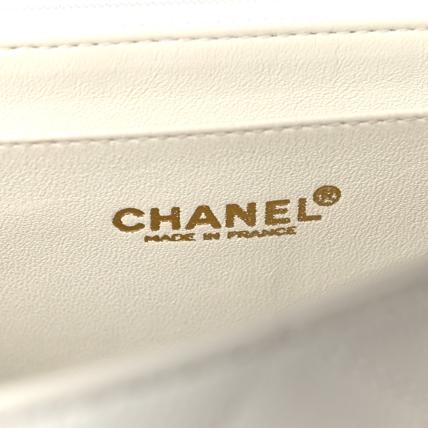 Caviar Quilted Tortoise Medium Single Flap White
