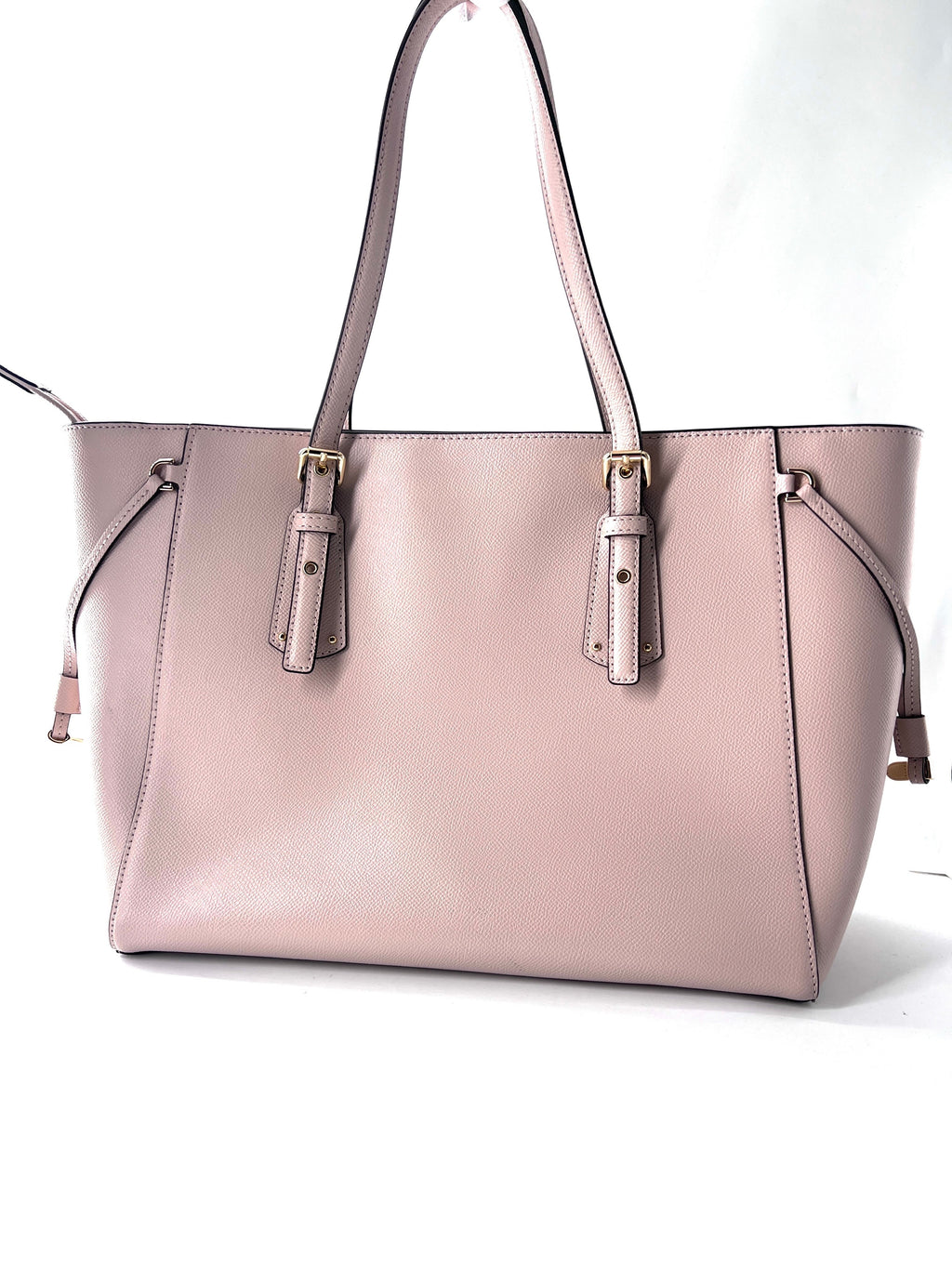 Michael Kors Cabas Leather White Leather Bag (Authentic  )