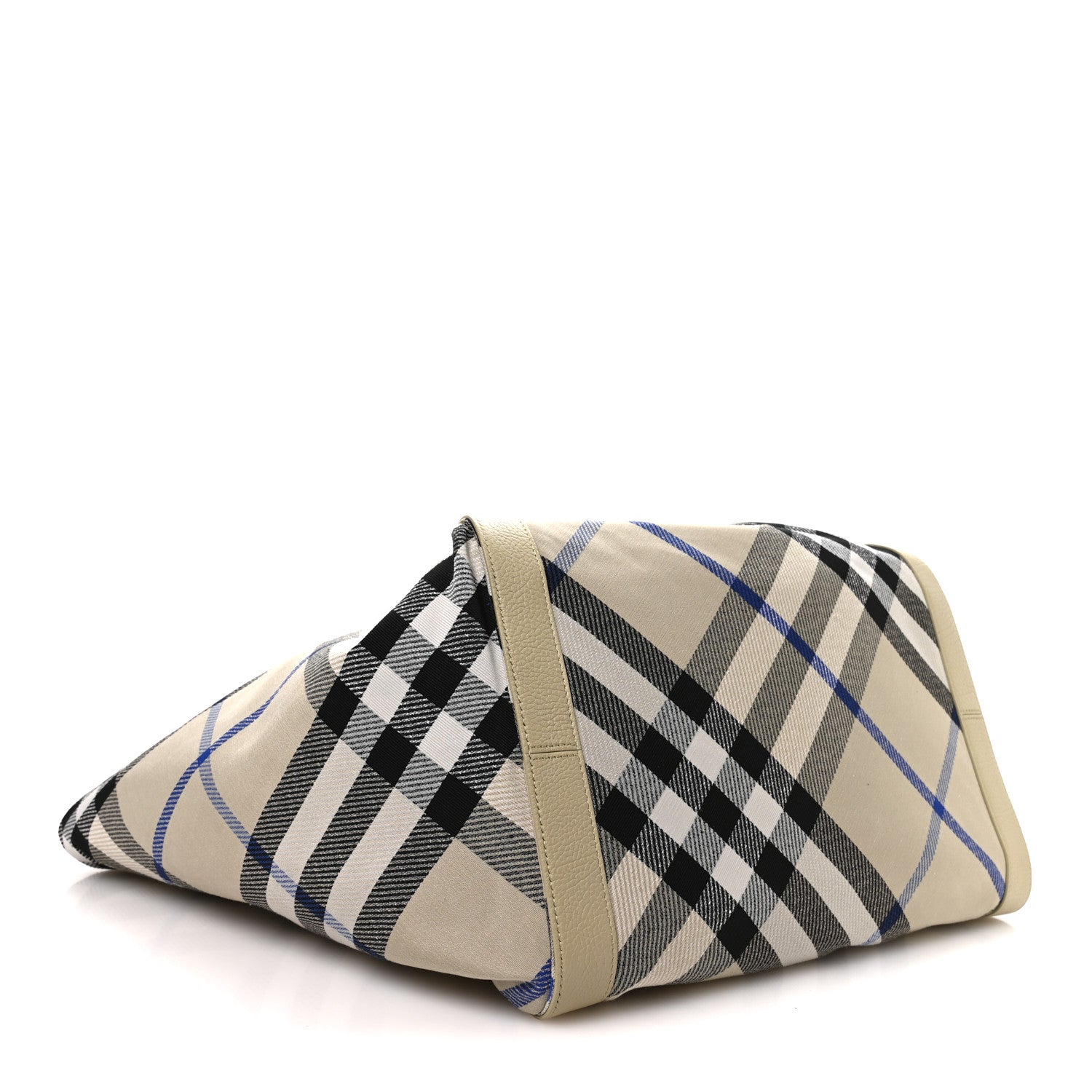 Jacquard Check Festival Tote Lichen
