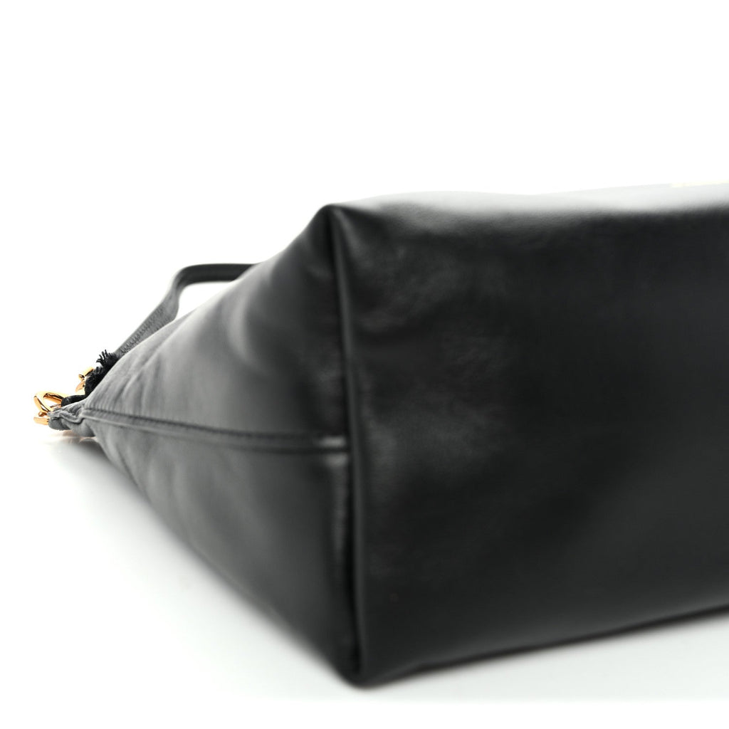 Lambskin Hera Crossbody Bag Black