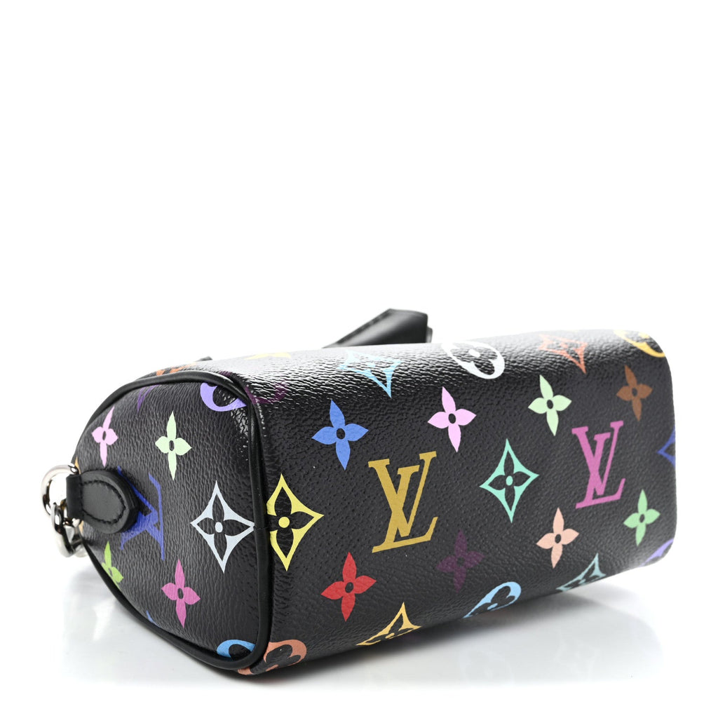LV x TM Monogram Multicolor Nano Speedy Black