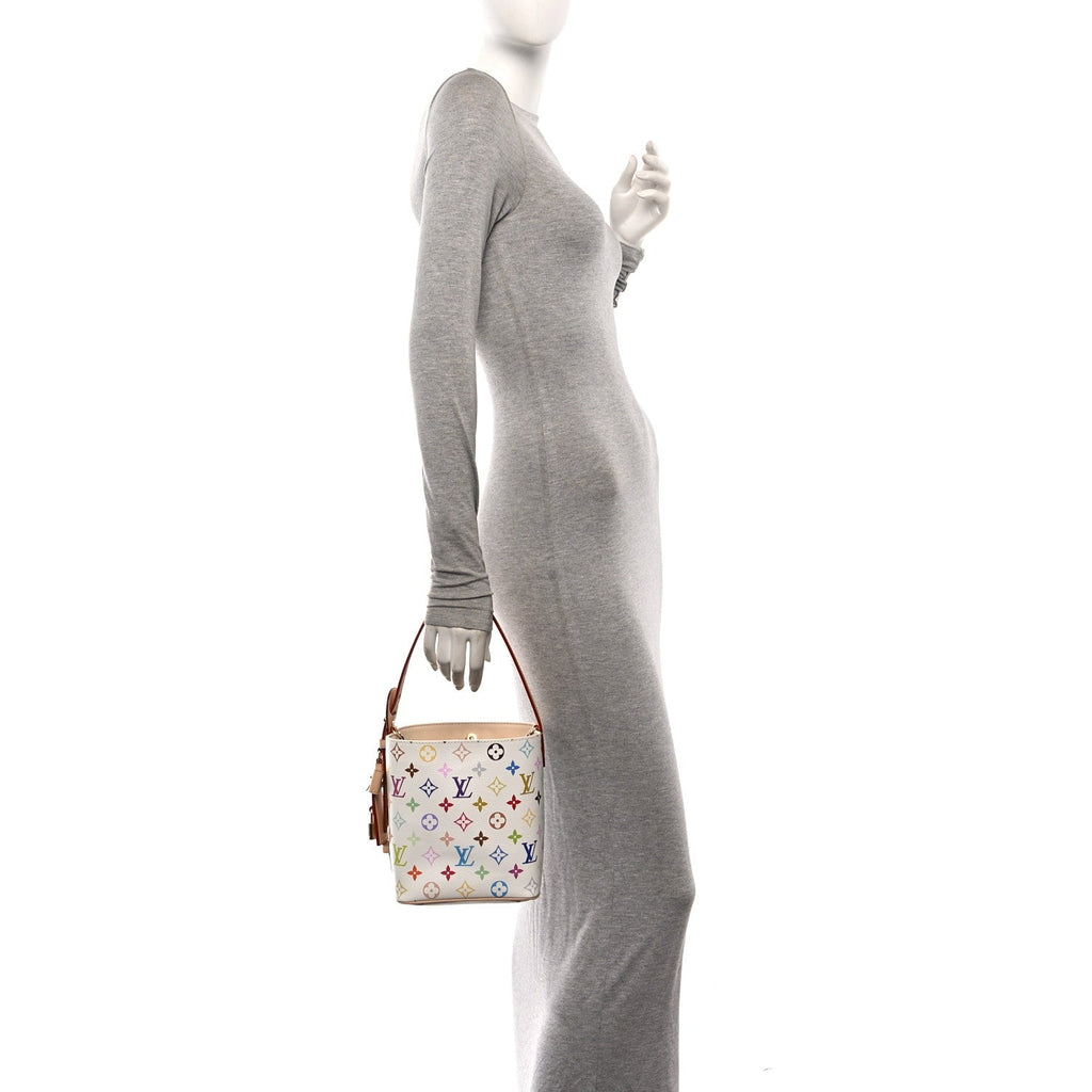 LV x TM Monogram Multicolor All In BB White