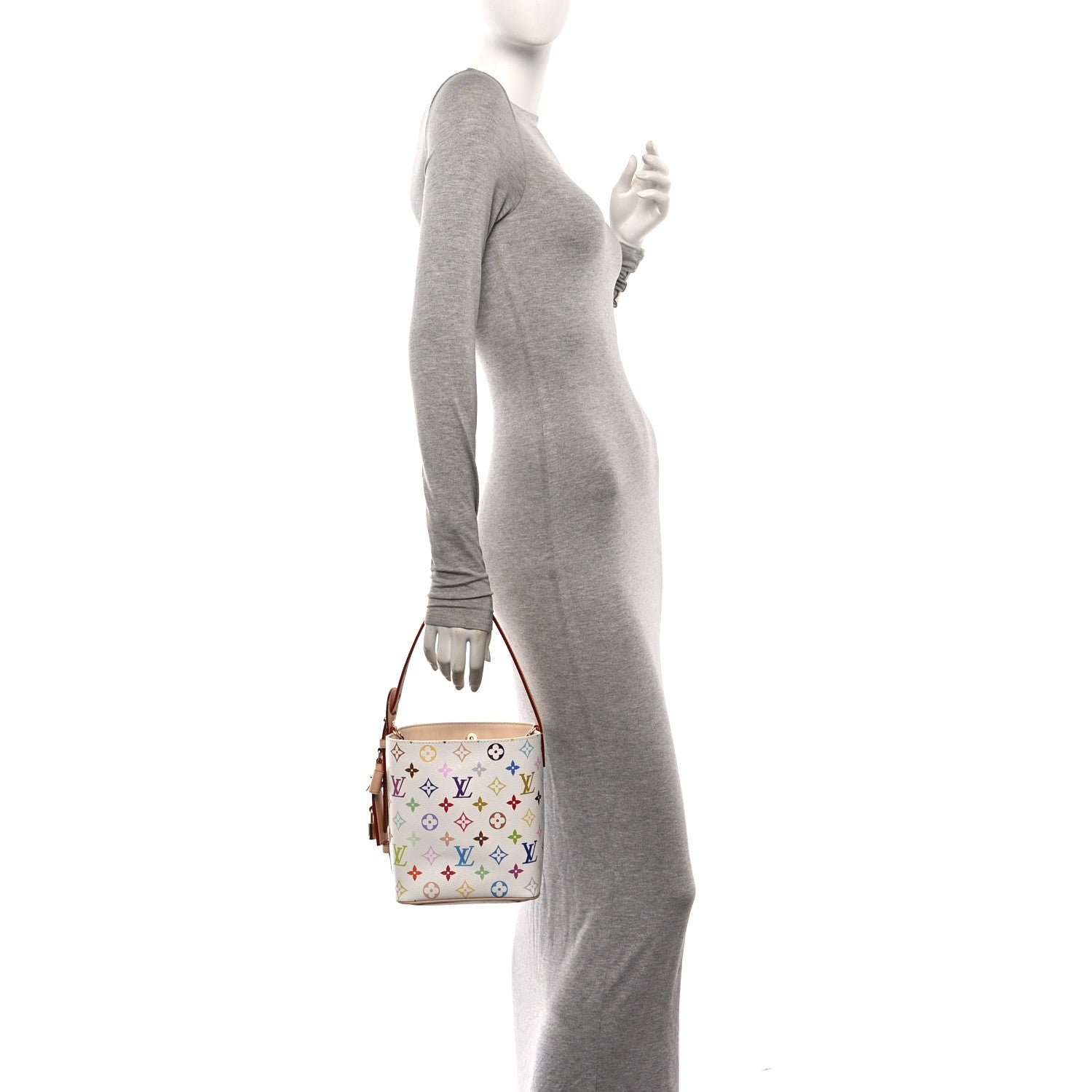 LV x TM Monogram Multicolor All In BB White