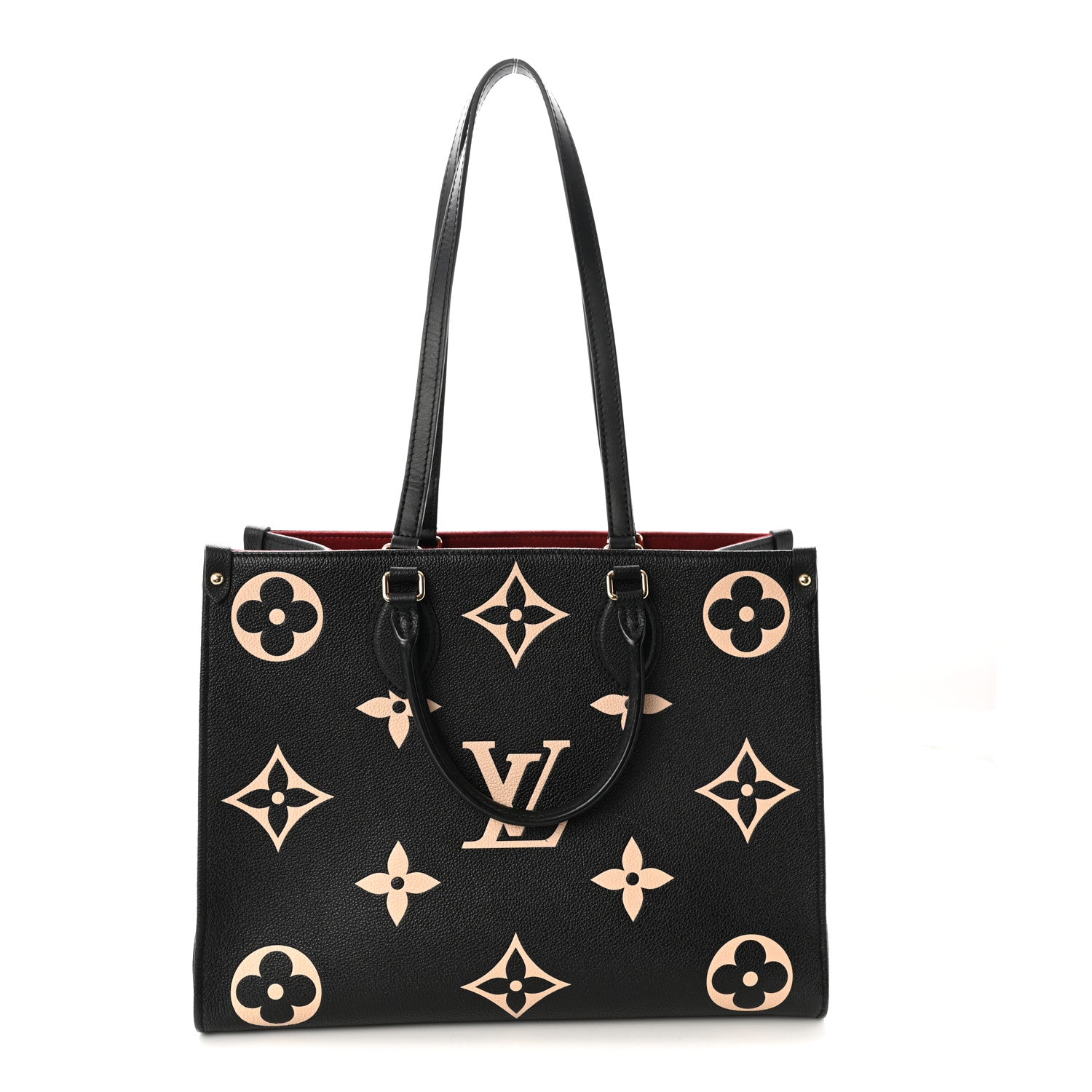 Empreinte Monogram Giant Onthego MM Black Beige