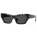 Burberry BE4441U 410687 Yellow Havana/Dark Grey