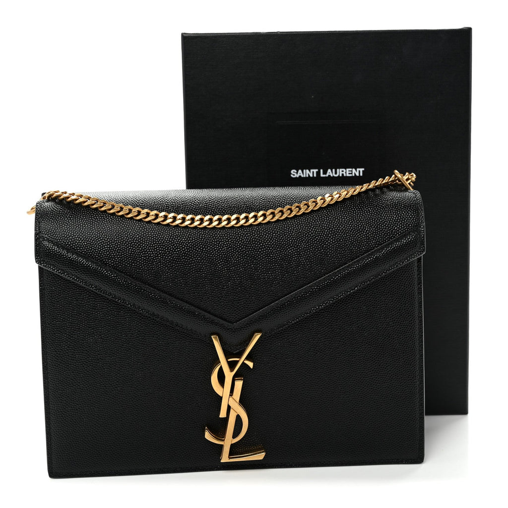 Grain De Poudre Monogram Cassandra Clasp Bag Black Rouge Legion