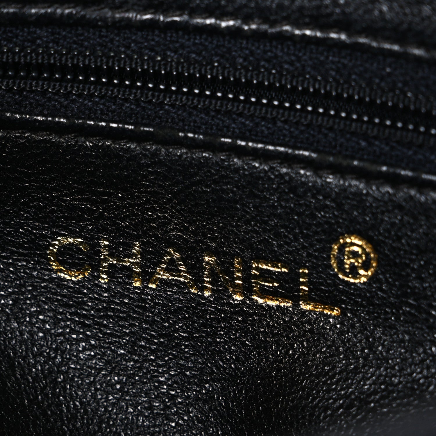 Lambskin Quilted Flap Shoulder Bag Black