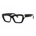 Palm Angels Eyeglasses Cat Eye Full Rim, Black Frame and Clear Demo Lenses Lens PERJ01DSTYLE1D1000