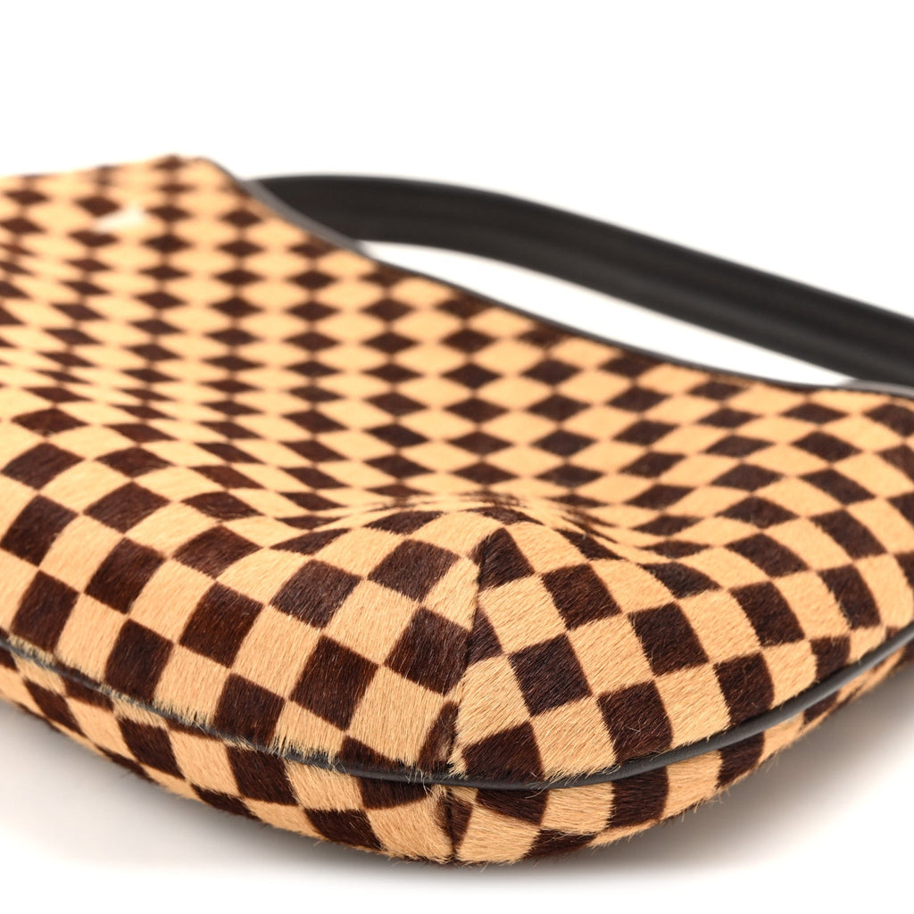 Calf Hair Damier Sauvage Tigre