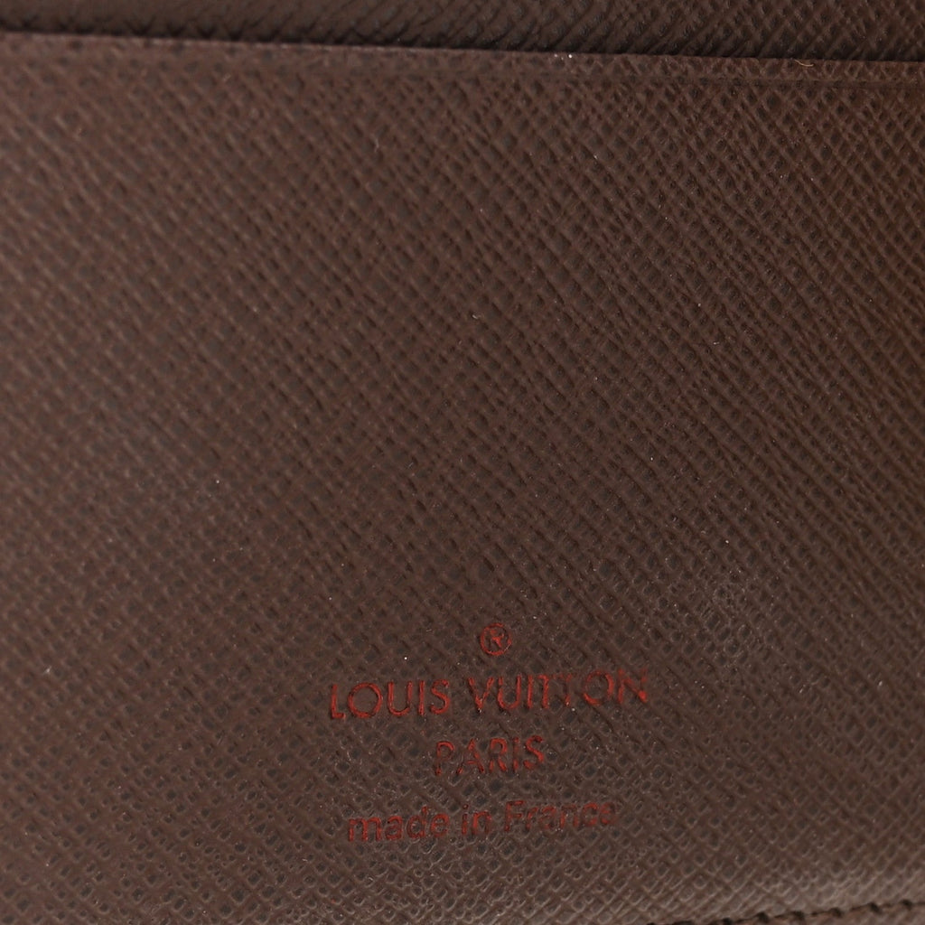 Damier Ebene Medium Ring Agenda Cover