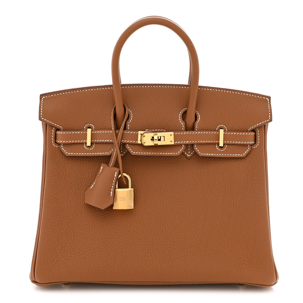 Togo Birkin 25 Gold