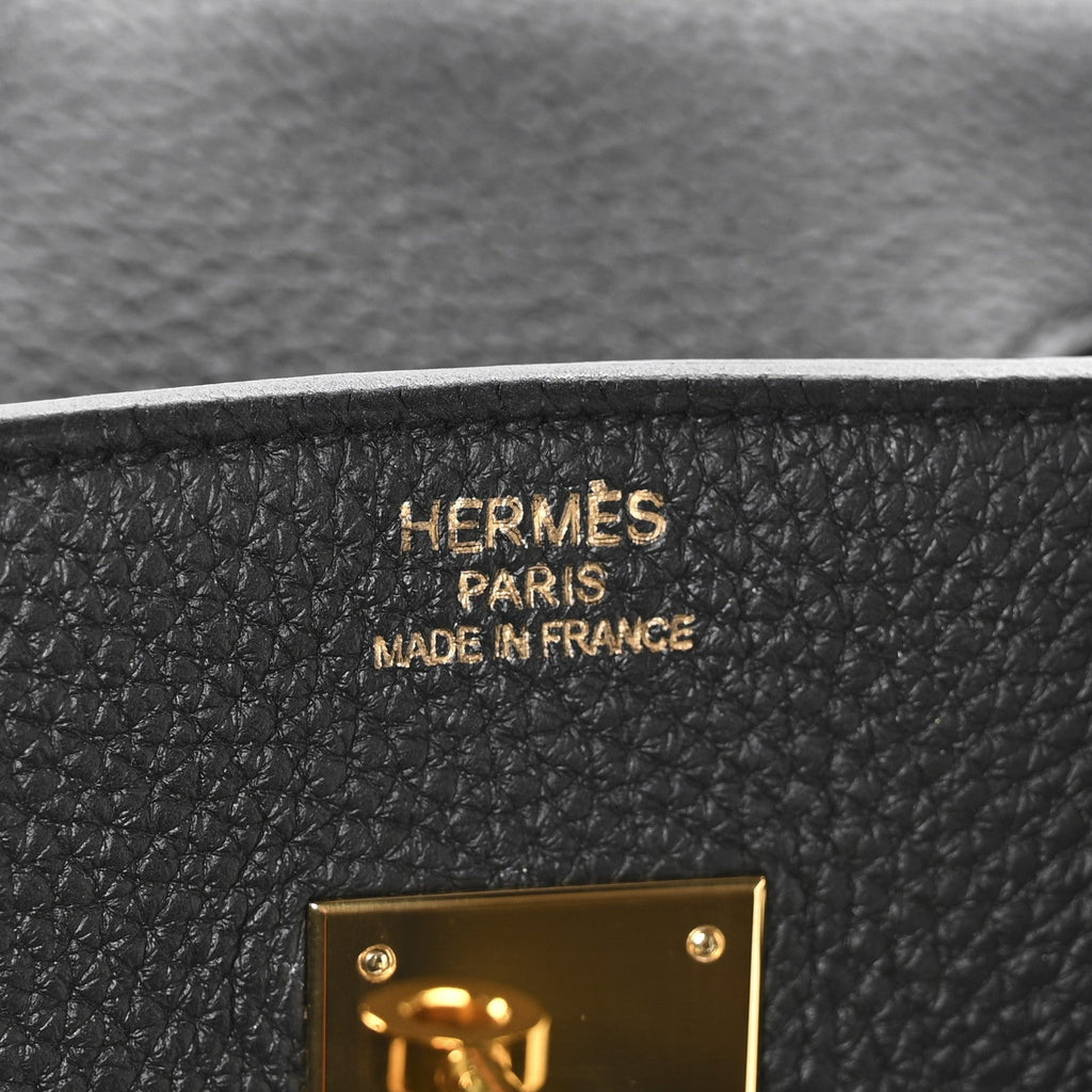 Togo Birkin 35 Black