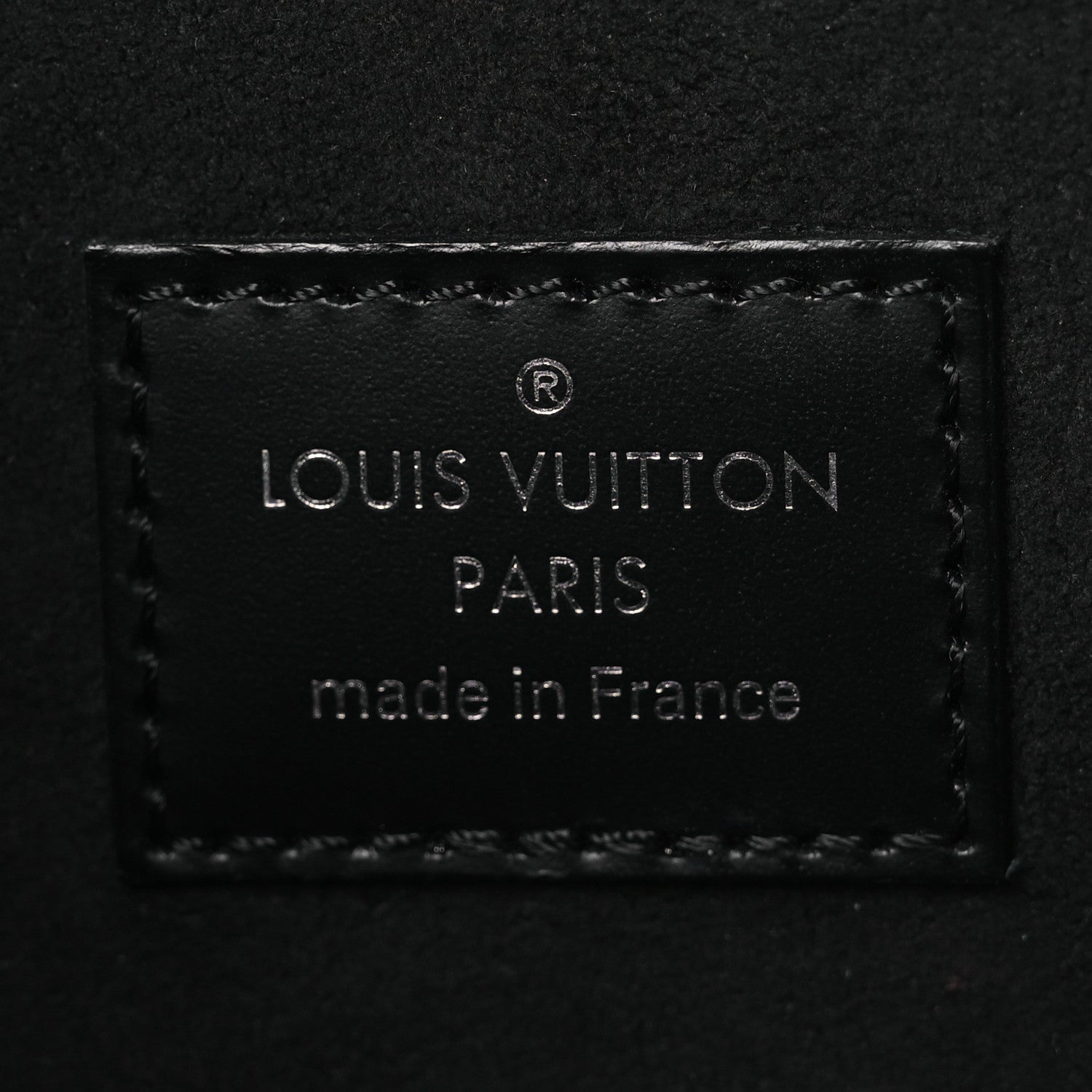 Epi LV Stories Pochette Felicie Black