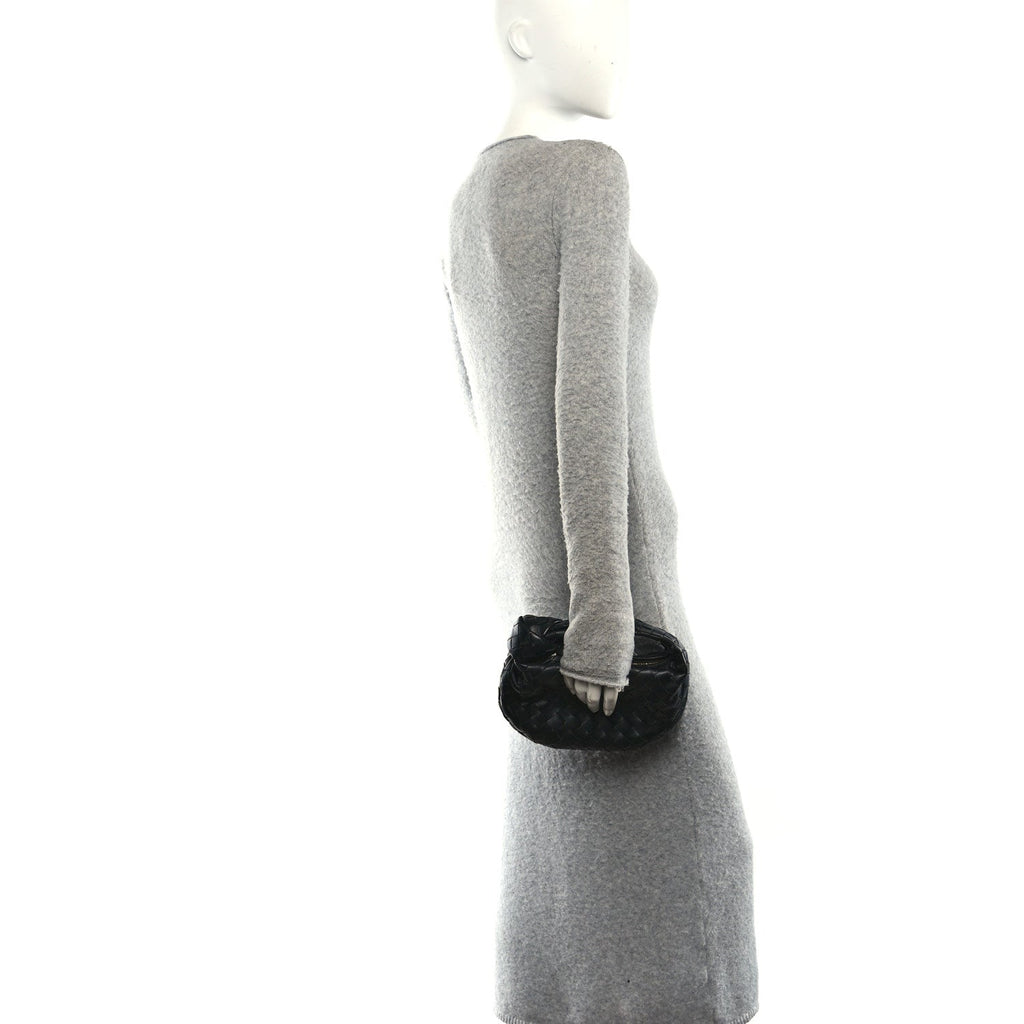 Nappa Intrecciato Mini Jodie Black