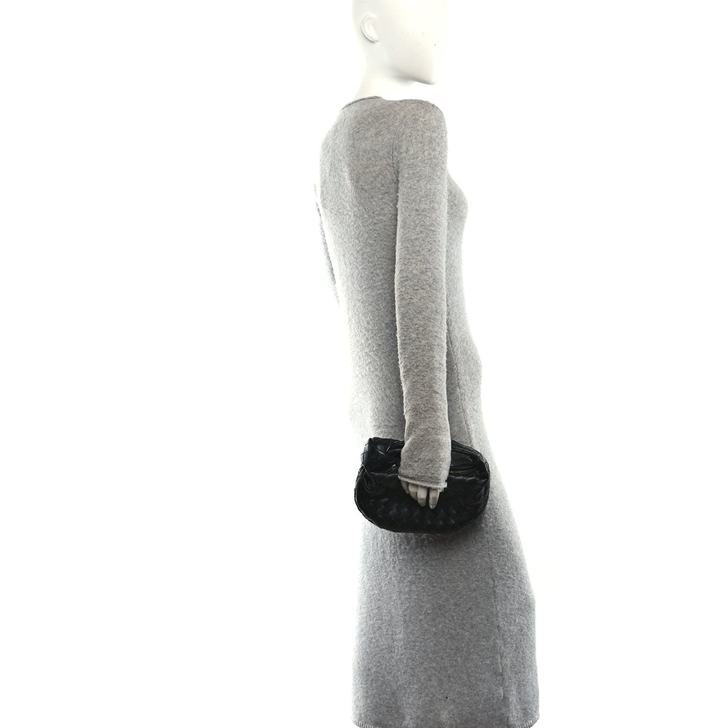 Nappa Intrecciato Mini Jodie Black