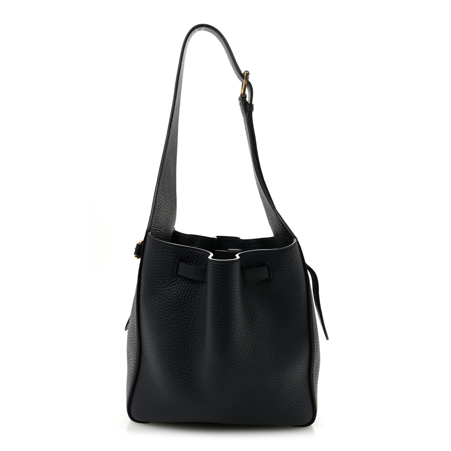 Heavy Grain Small Lyra Bucket Bag Night Sky