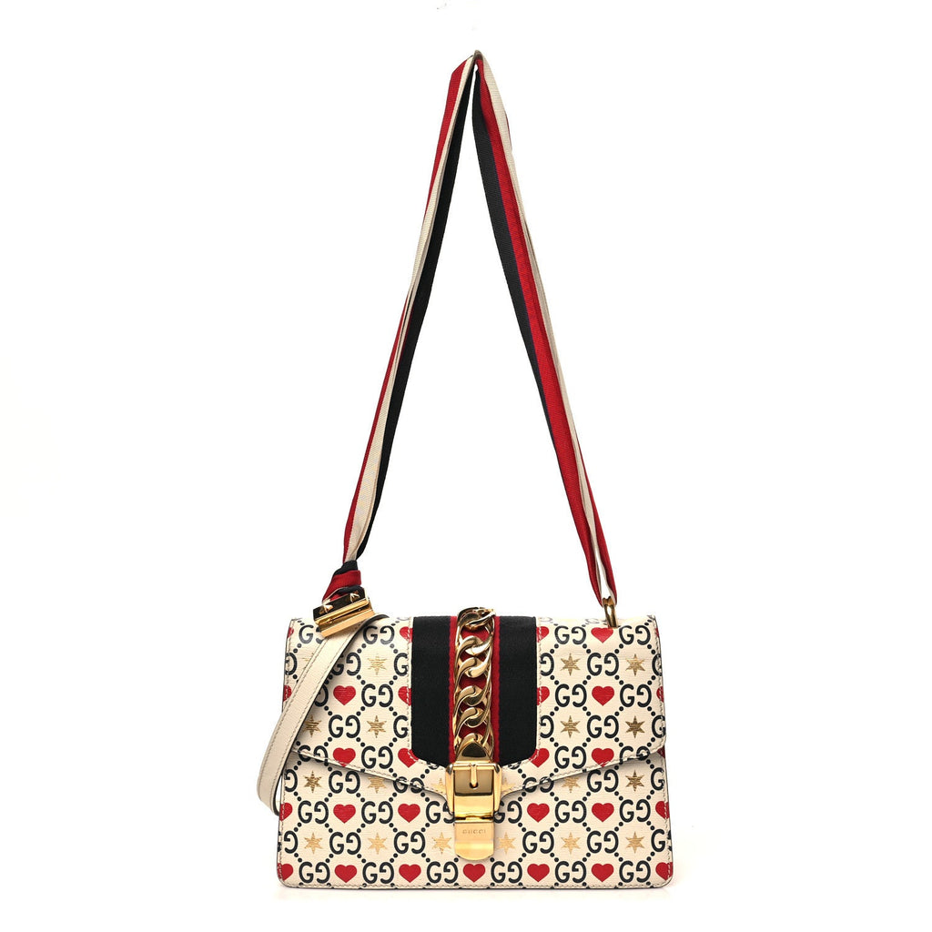Calfskin Valentine's Day Exclusive Small Sylvie Top Handle Bag Ivory