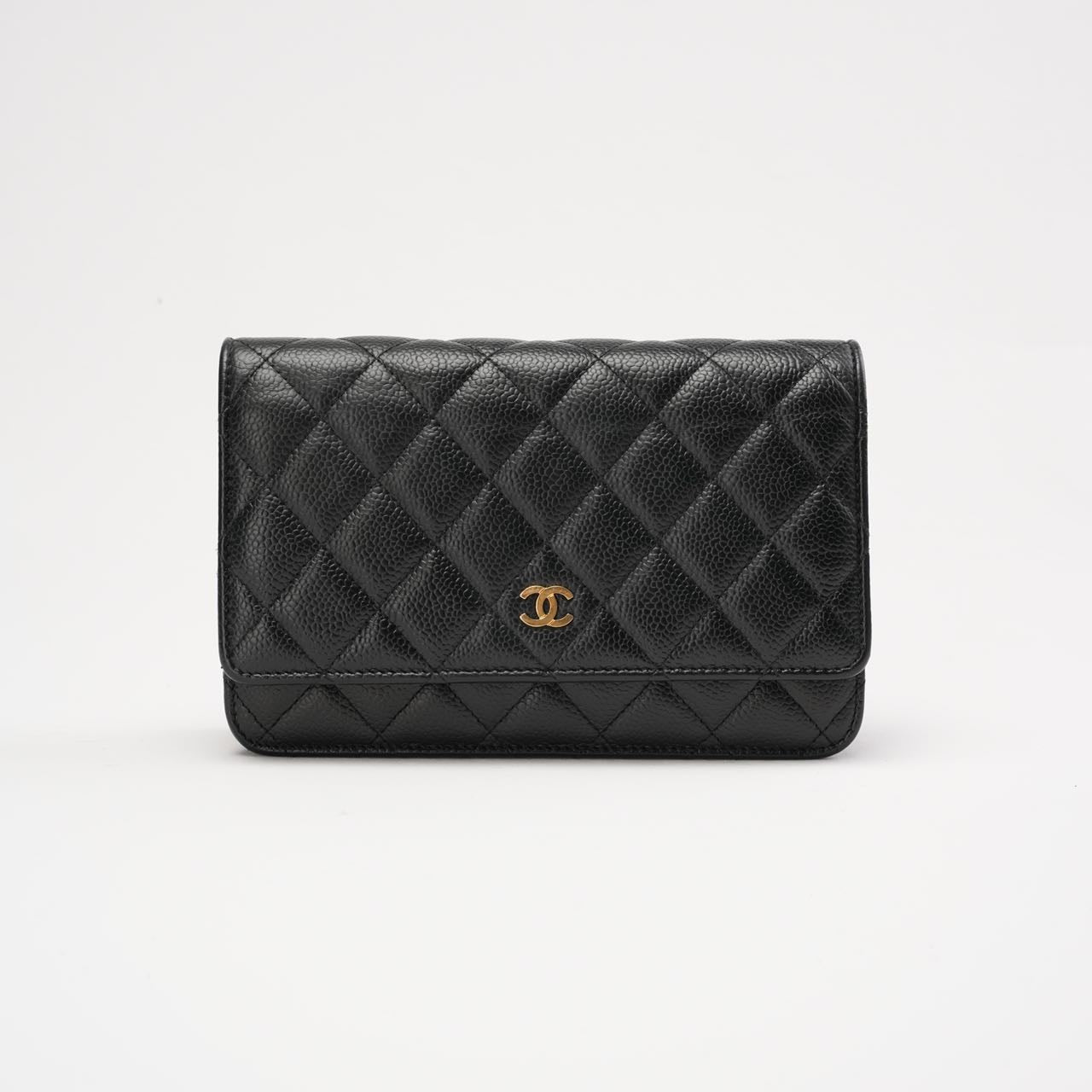 Chanel Wallet on Chain (WOC) Caviar Leather Black 2020