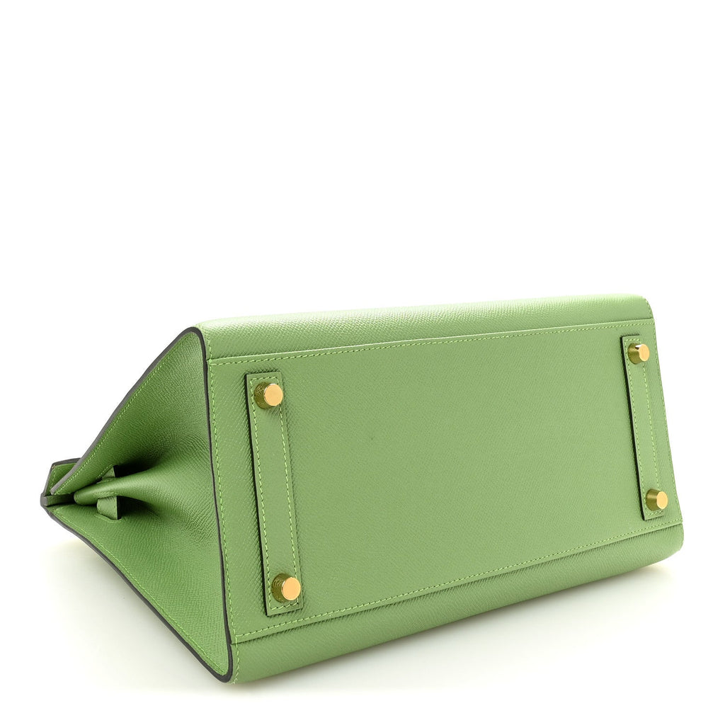 Epsom Sellier Birkin 30 Vert Criquet