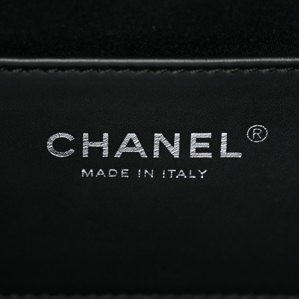 Caviar Quilted Small Chanel 25 Handbag Black
