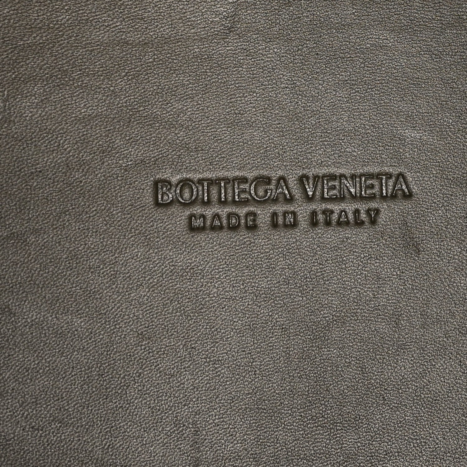 Nappa Intrecciato Medium Andiamo Shoulder Bag Sea Salt Ice Khaki