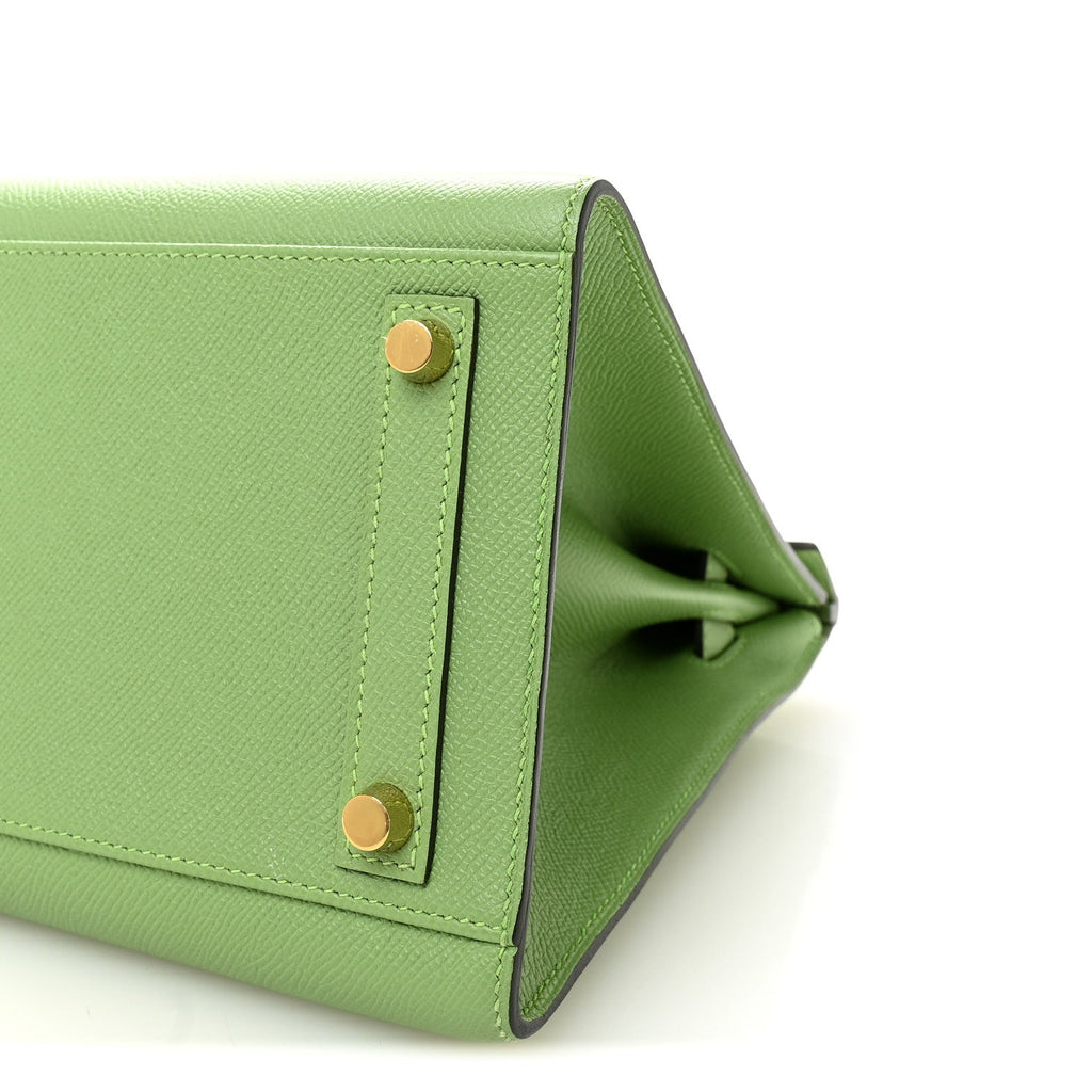 Epsom Sellier Birkin 30 Vert Criquet