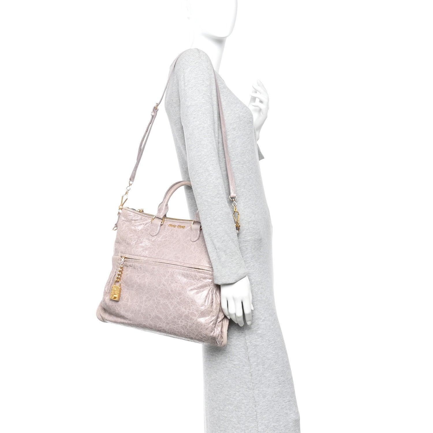 Vitello Lux Bag Mughetto