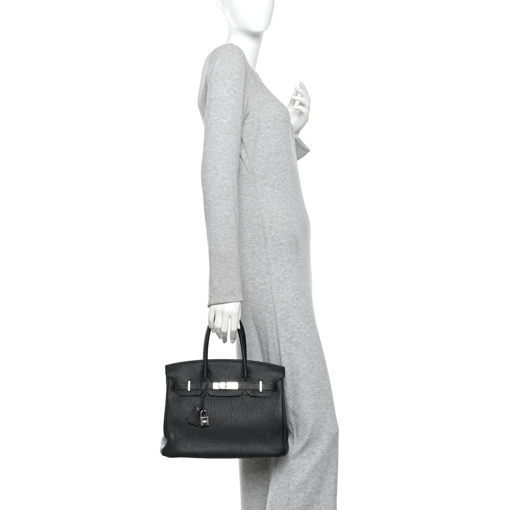 Togo Birkin 30 Black