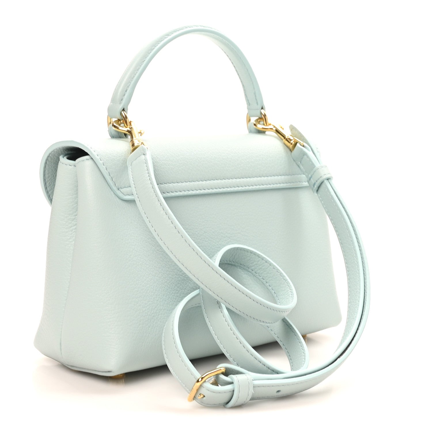 Supple Grained Calfskin Teen Nino Powder Blue