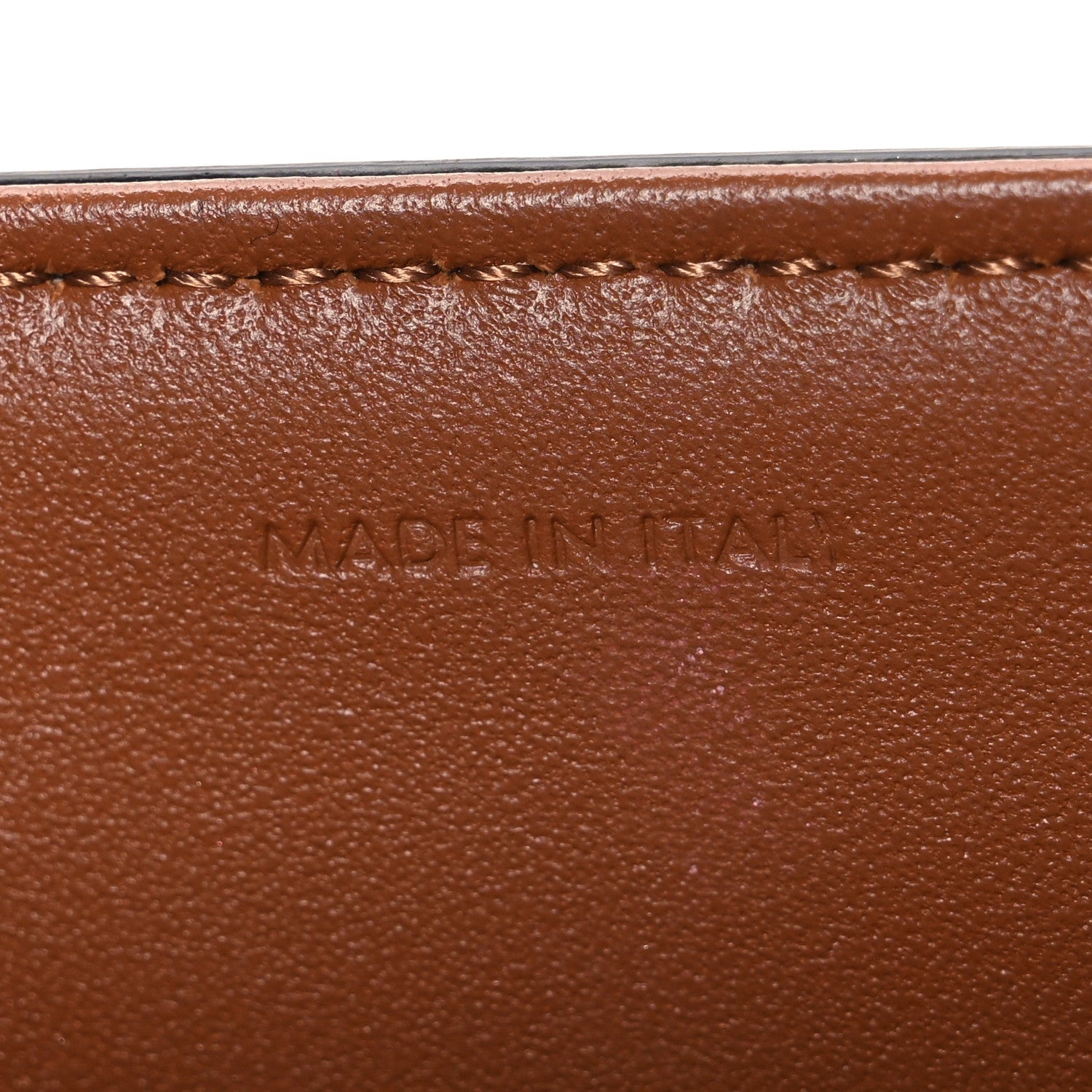Textile Calfskin Classique Triomphe Bag Natural Tan