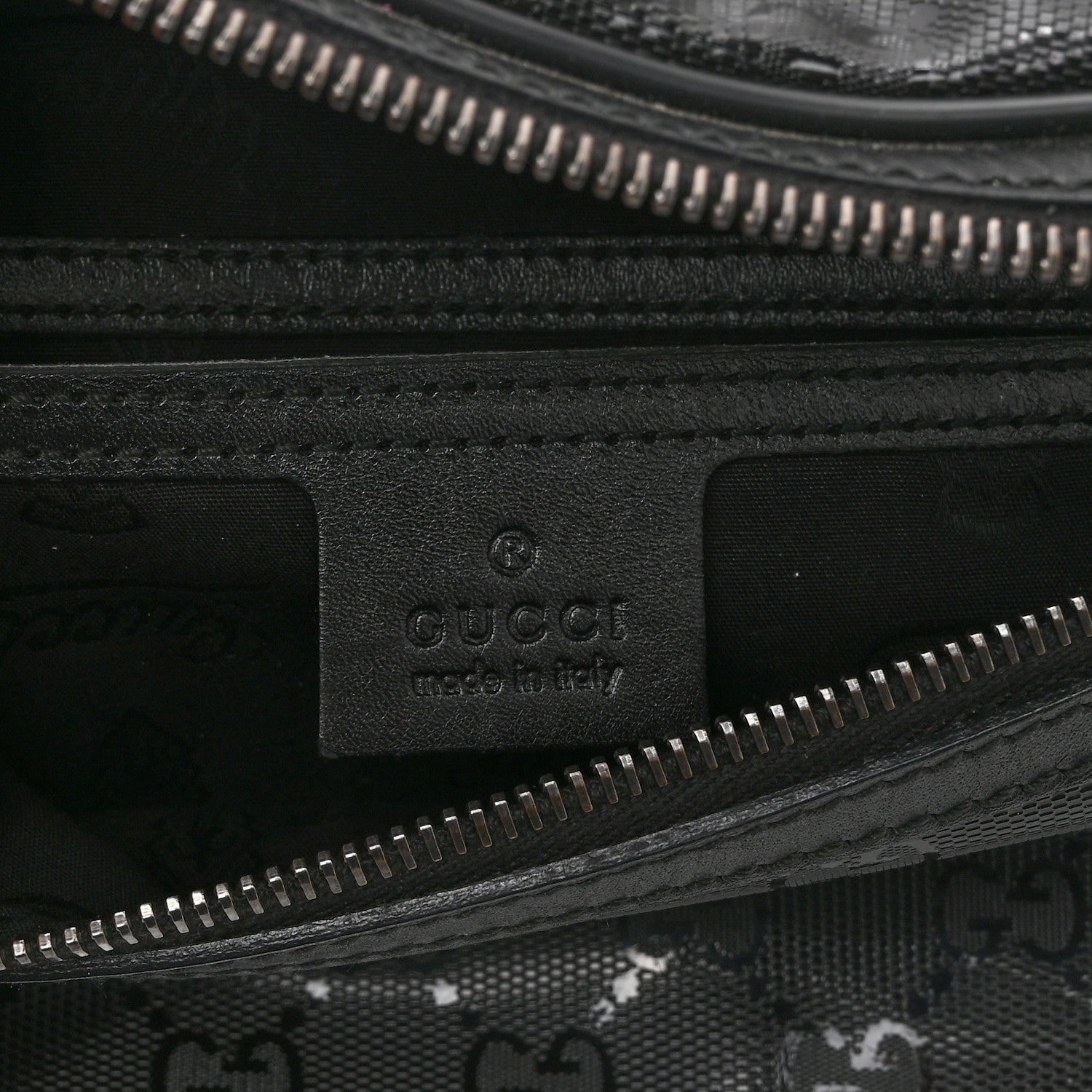 Imprime Monogram Belt Bag Black
