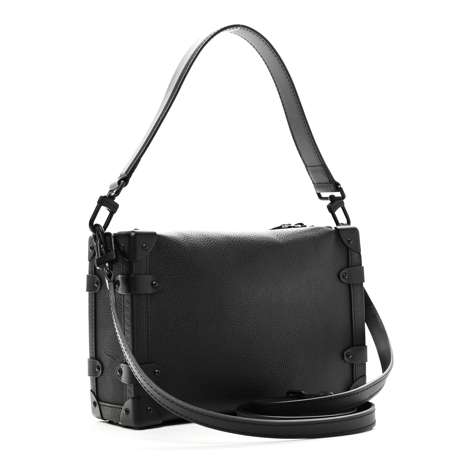 Calfskin Side Trunk MM All Black