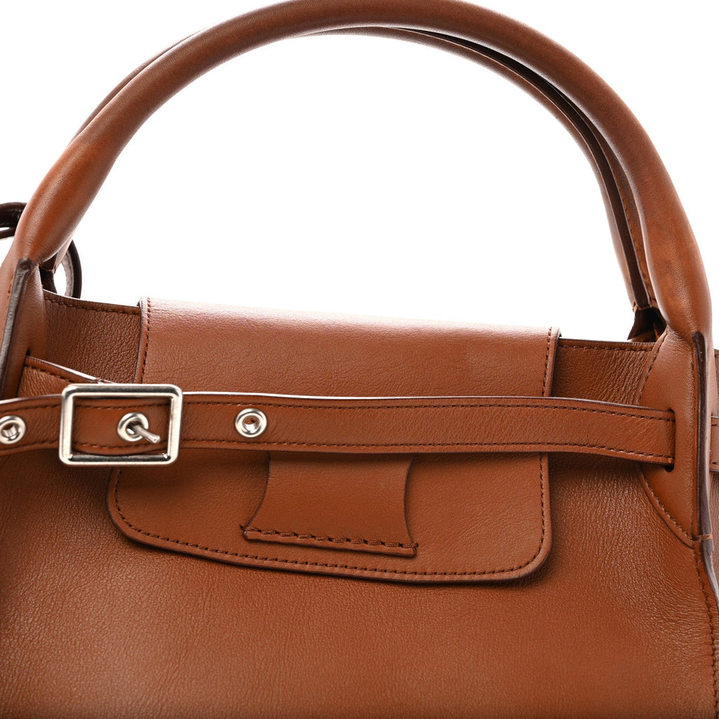 Smooth Calfskin Small Big Bag Tan