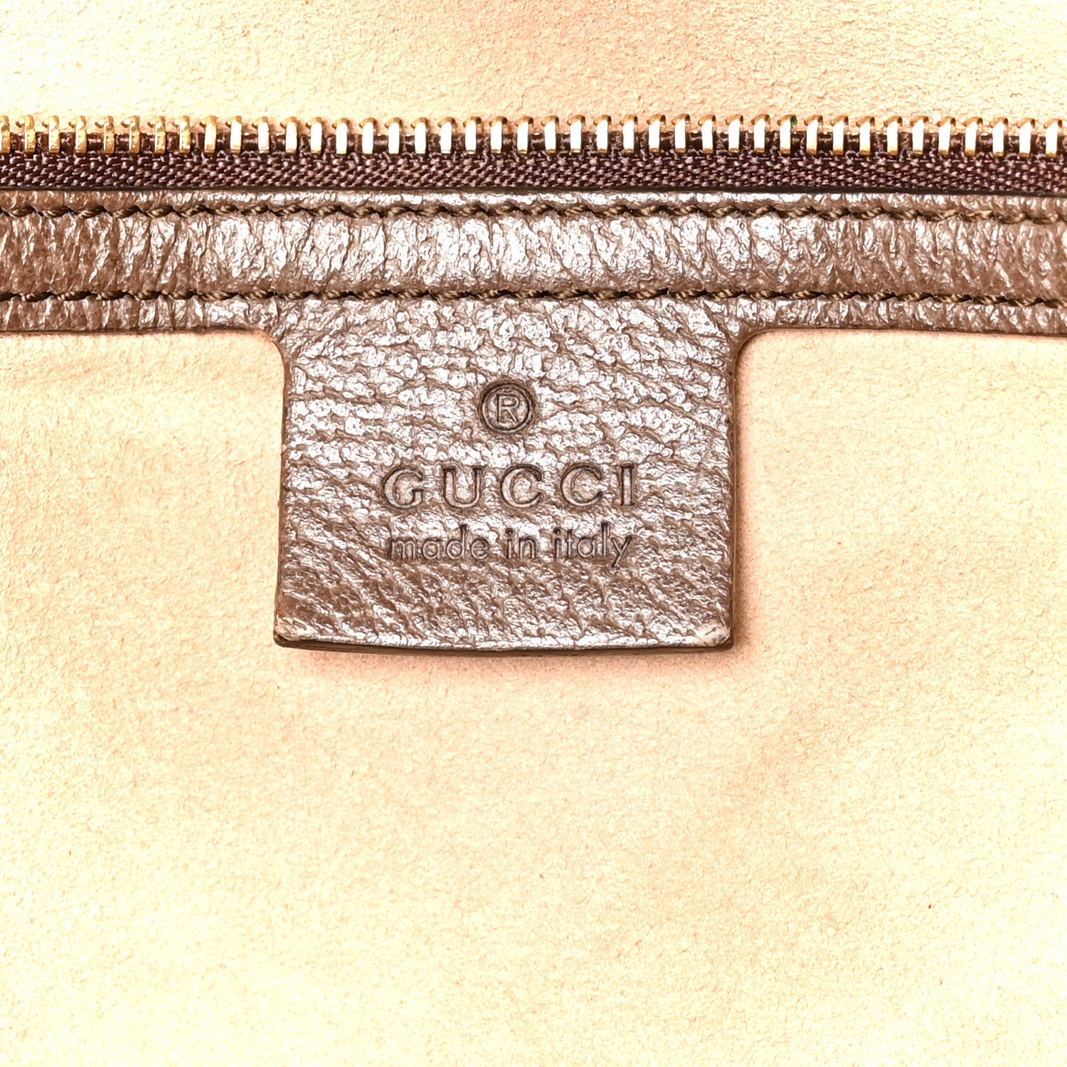 GG Supreme Monogram Medium Ophidia Shopping Tote Brown