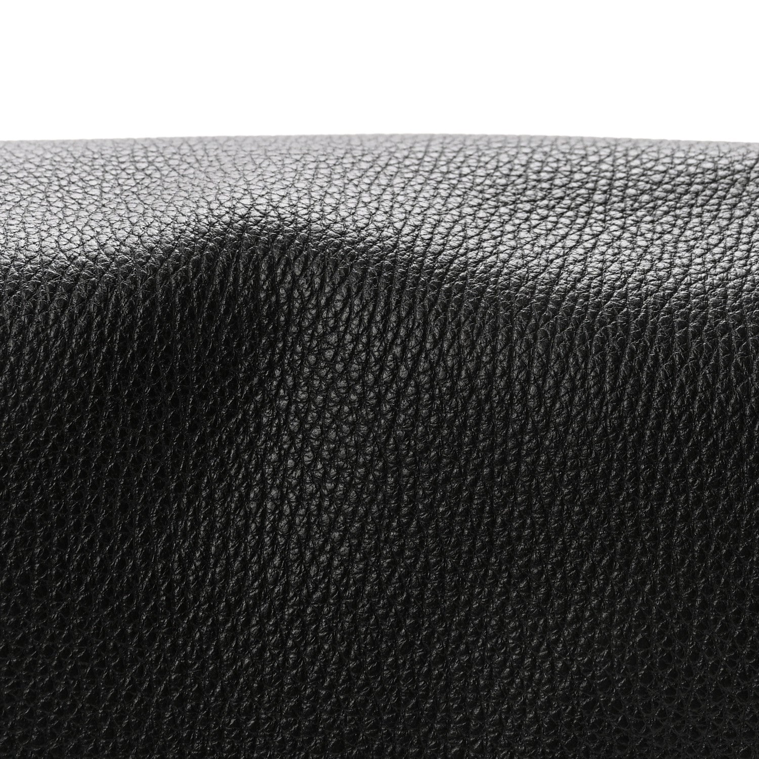 Grained Calfskin Small Souplissimo Maxi Flap Black