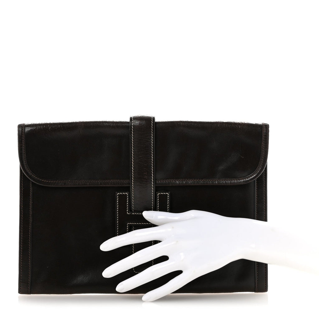 Box Jige GM Clutch Chocolate