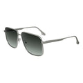 Victoria Beckham Sunglasses Square Full Rim, Matte Black Frame and Grey Gradient Lens VB243S002