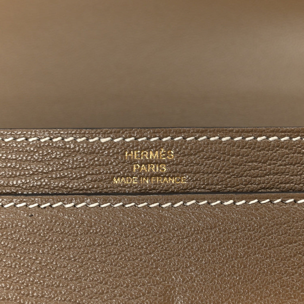 Chevre Chamkila Mini Verrou Chaine Bag Etoupe