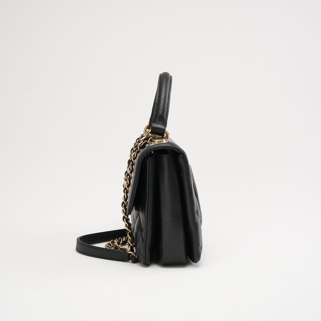 Chanel Medium Trendy CC Lamb Black 2018