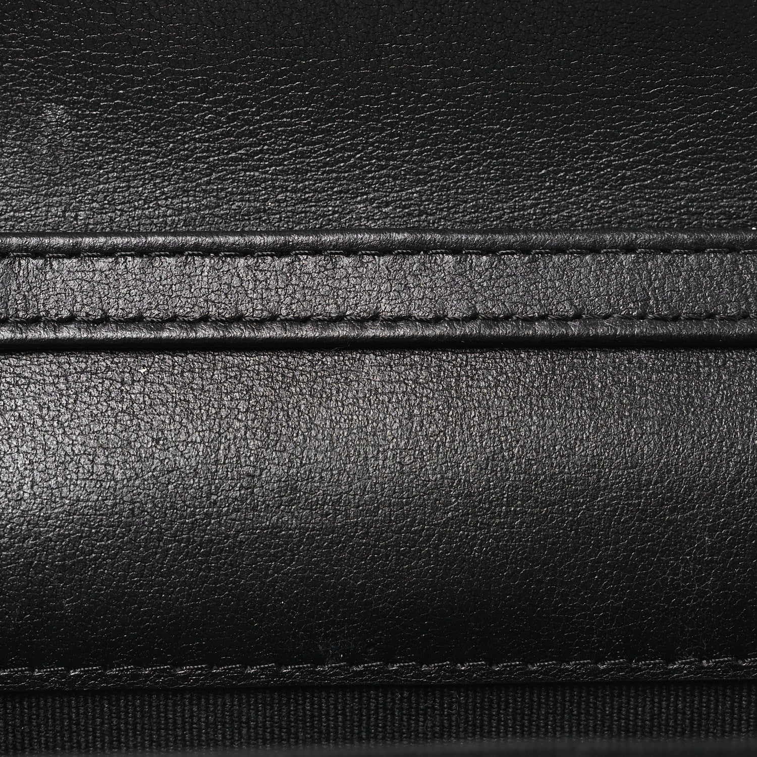 Patent Quilted Chain Around Heart Mini Chain Flap Black