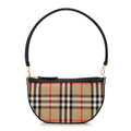 Vintage Check Calfskin Olympia Slim Pouch Archive Beige