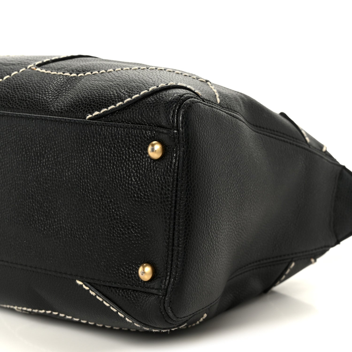 Caviar CC Stitched Hobo Black