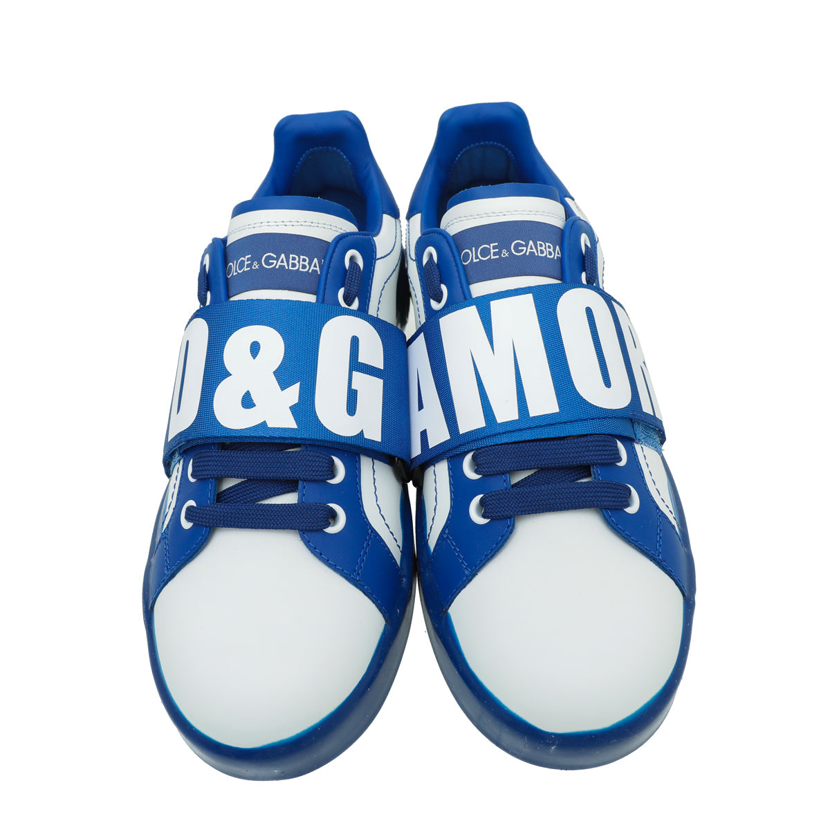 Dolce & Gabbana Bicolor DG Rules Heart Portofino Sneaker 38