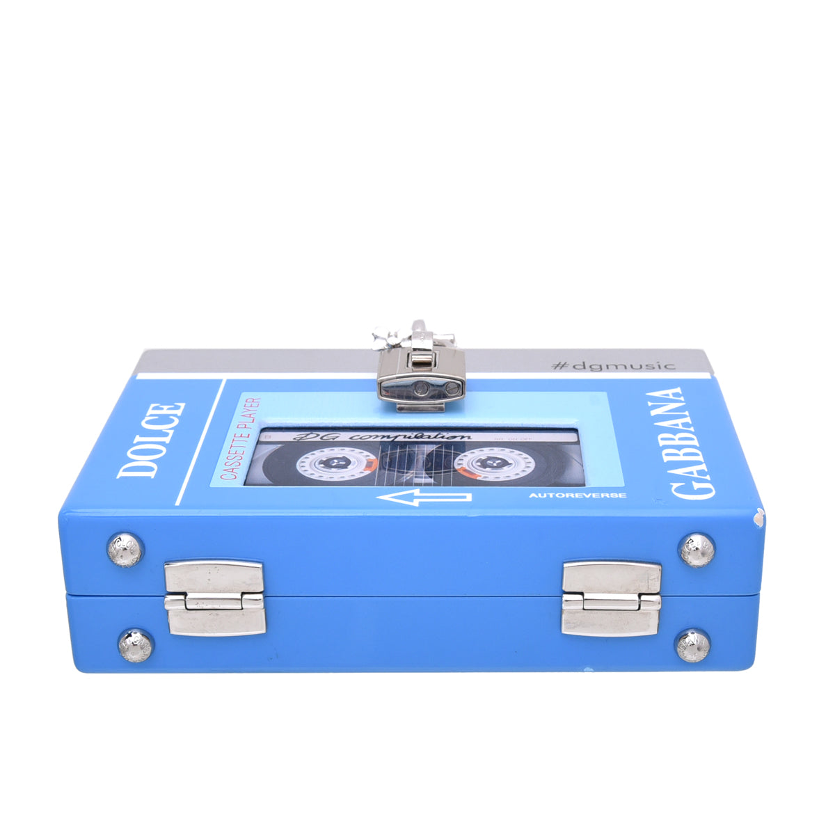 Dolce & Gabbana Bicolor Dolce Box Cassette Player Clutch Bag