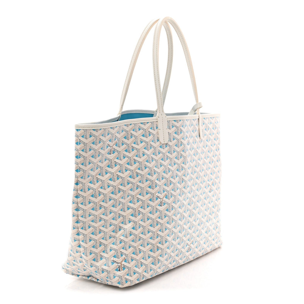 Goyardine Saint Louis Claire Voie PM White Opaline