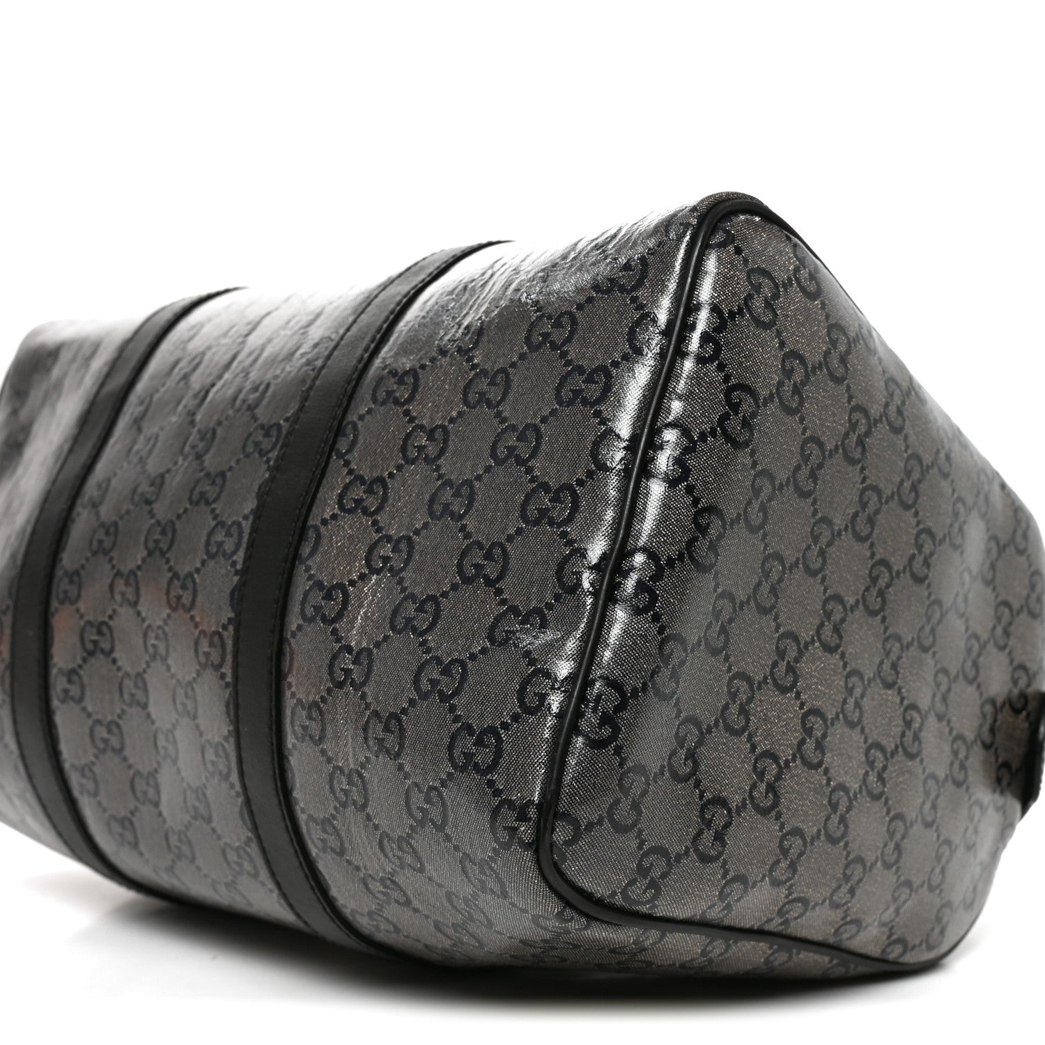 Crystal Monogram Medium Joy Boston Black