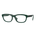 Burberry Eyeglasses Rectangle Full Rim, Black Frame and Clear Demo Lenses Lens BE2385U3001