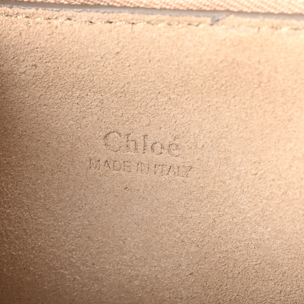 Suede Calfskin Medium Faye Shoulder Bag Cloudy Blue